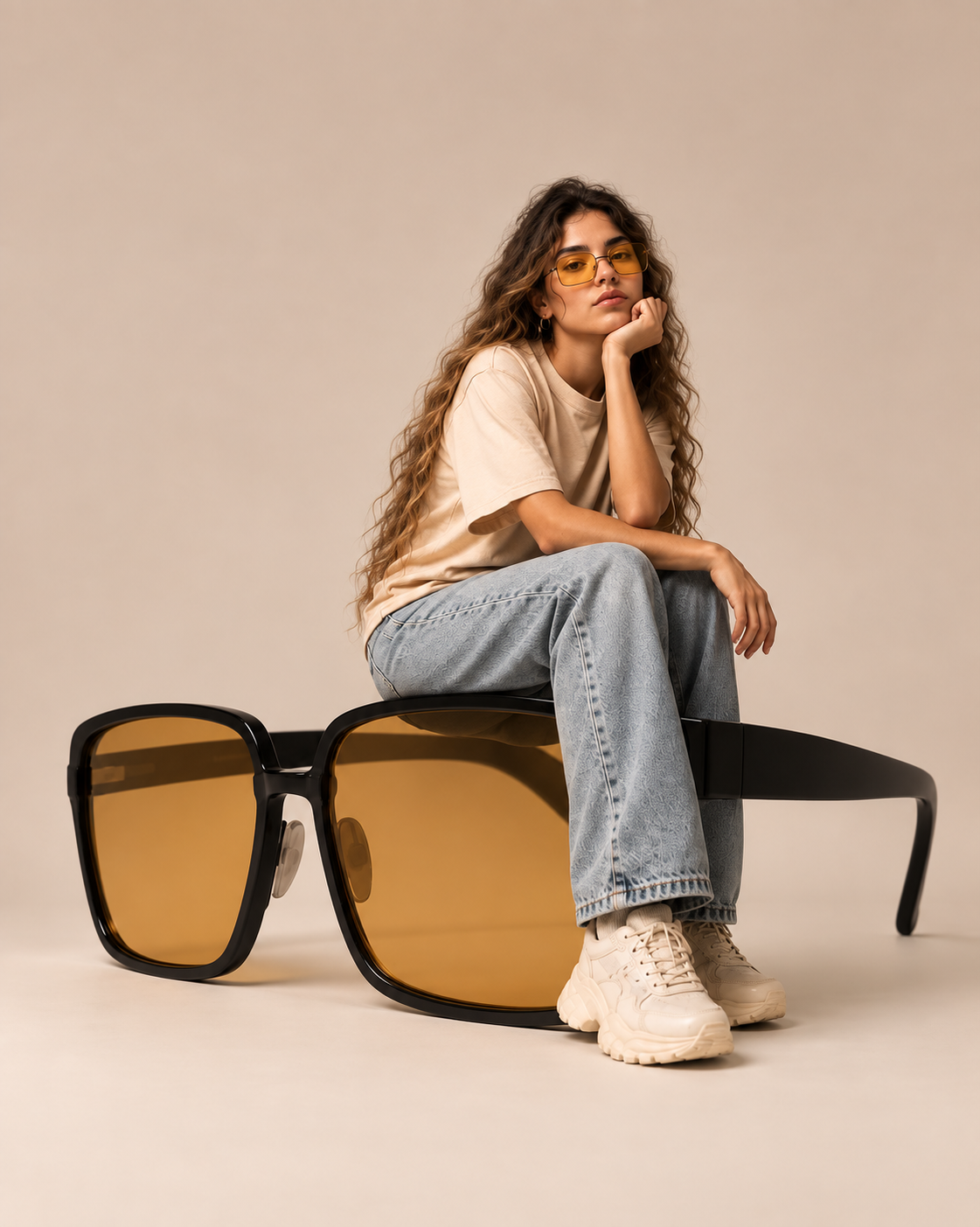 Girl Eyewear Model Shot